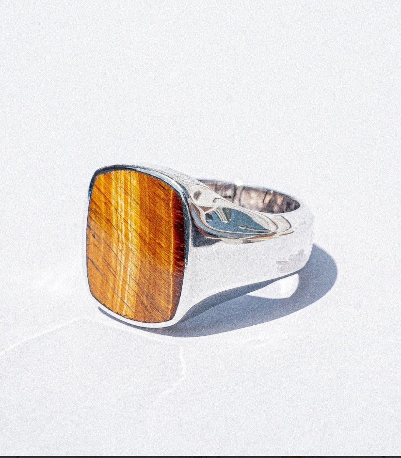 Lost Amigo - Tiger Eye Signet