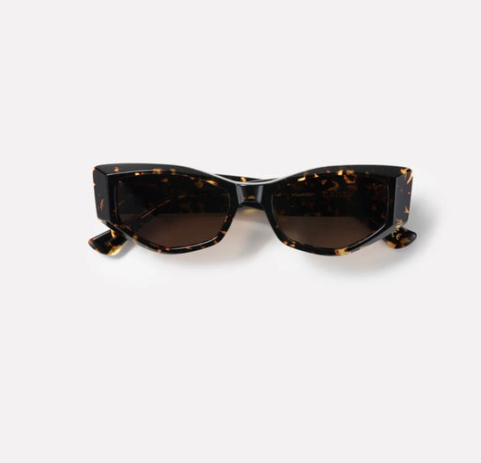 Epokhe- Guilty Crystal Dark Tortoise Polished/ Brown Polarised