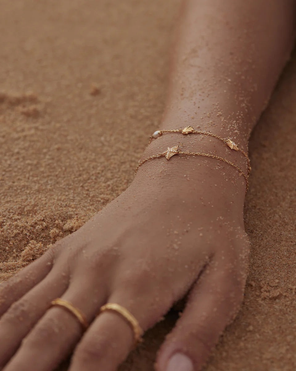 By Charlotte - Ocean Dreaming Bracelet - Gold