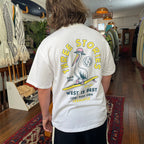 Three Stories - Pelican Heavy Minus Tee - White
