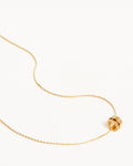 By Charlotte - I Am Loved Spinning Meditation Necklace - Gold