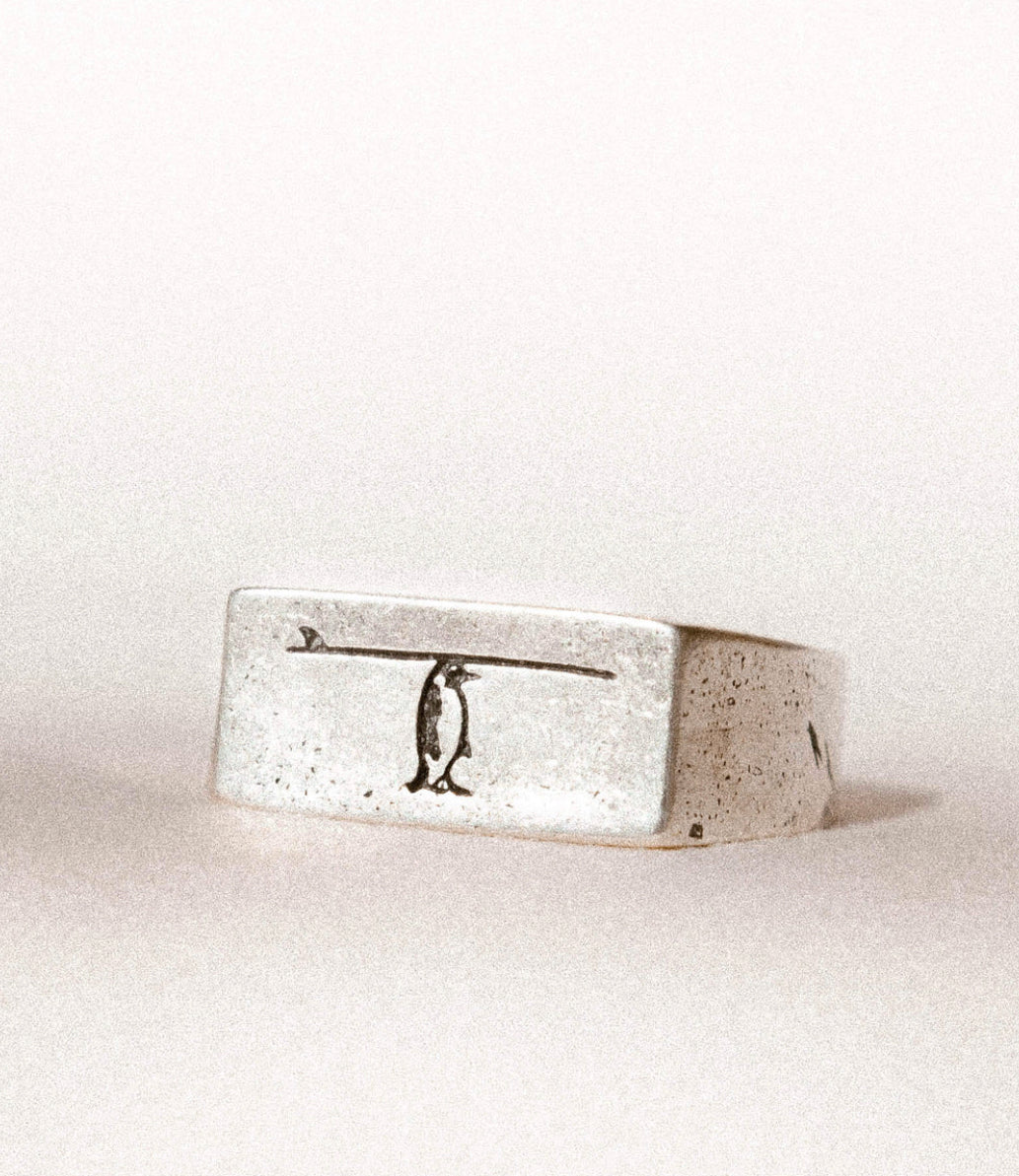 Salty Dagger - Back in the Day Ring (Silver)
