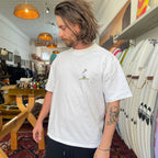 Three Stories - Pelican Heavy Minus Tee - White