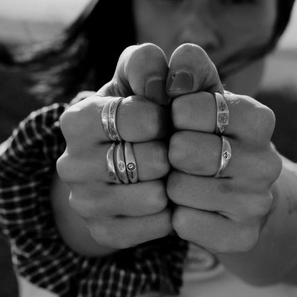 Dead Ivy - Mushy Stacker Ring