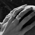 Dead Ivy - Flower Stacker Ring