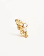 By Charlotte - Ocean Whisper Stud Earrings - Gold