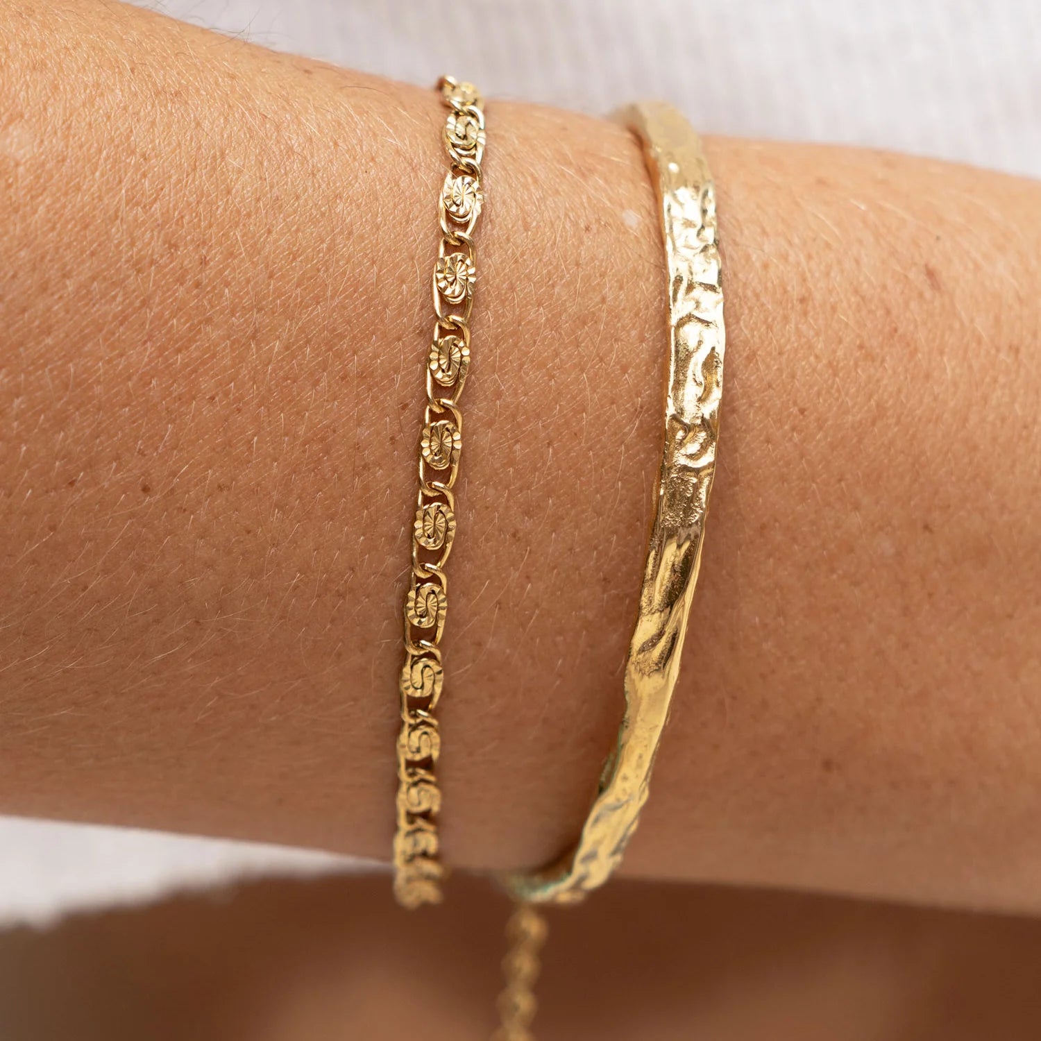 Arms Of Eve - Dragon Gold Chain Bracelet
