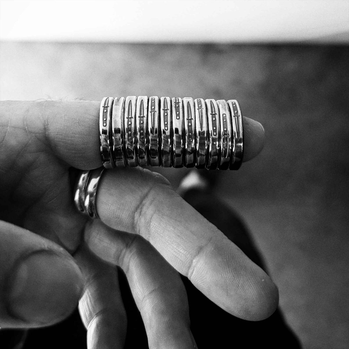 Sue The Boy - Dagger Stacker Ring