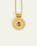 Temple Of The Sun - Denarii Coin Necklace Gold