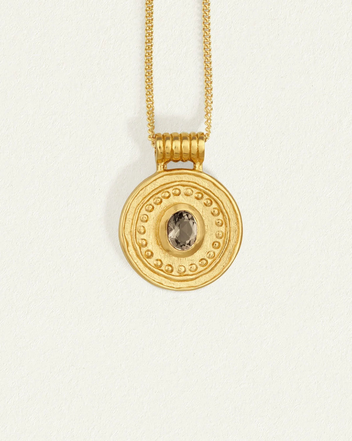 Temple Of The Sun - Denarii Coin Necklace Gold