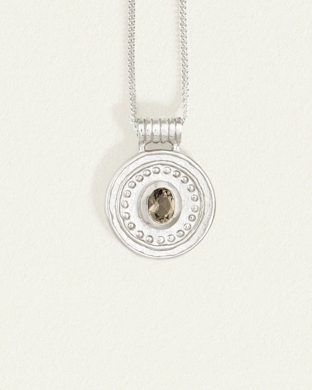 Temple Of The Sun - Denarii Coin Necklace Silver