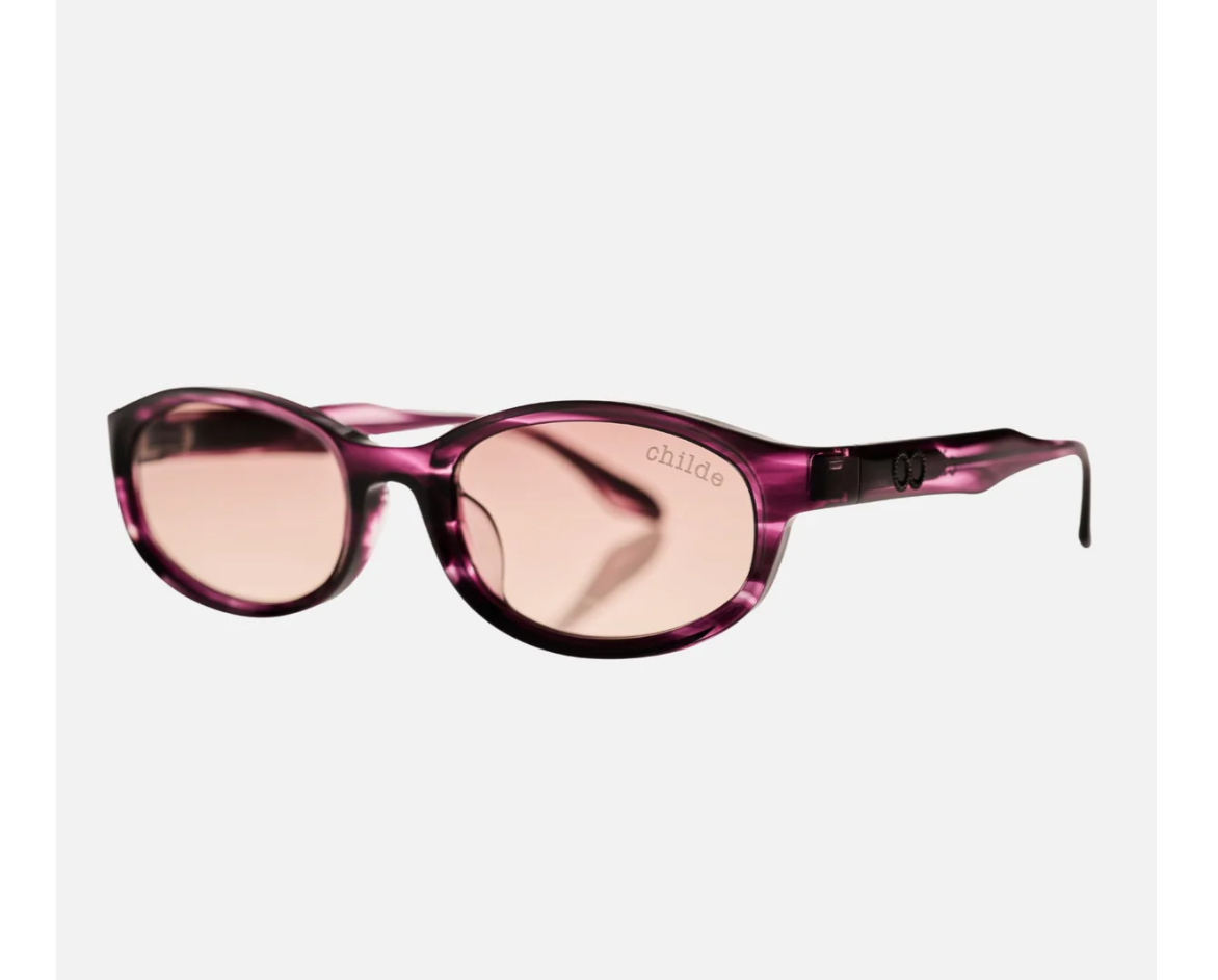 Childe - Paloma Rose Burgundy / Rose Gradient Bio Lens