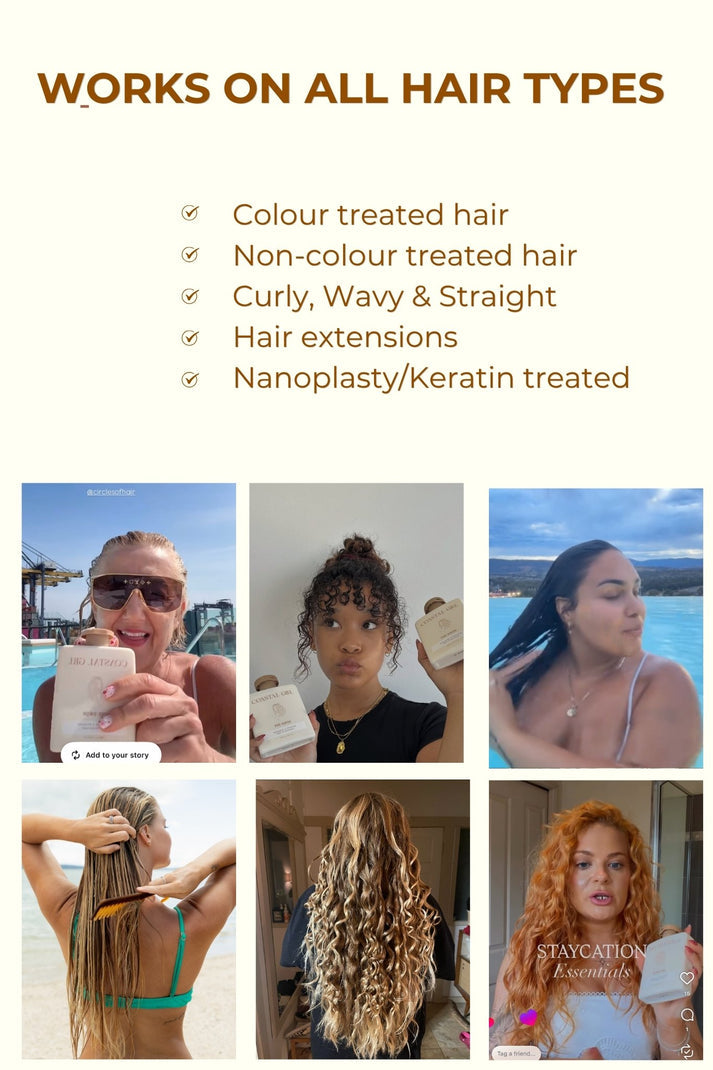 Coastal Girl - Pre Swim Saltwater & Chlorine Hair Protectant