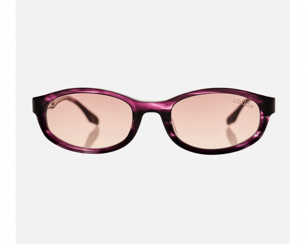 Childe - Paloma Rose Burgundy / Rose Gradient Bio Lens