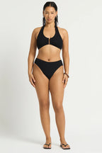 Bond-Eye Swim - Bailey Crop - Black Eco