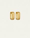 Temple Of The Sun - Alida Square Hoops - Gold