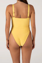 Inner Relm - Sundeck One Piece - Yellow