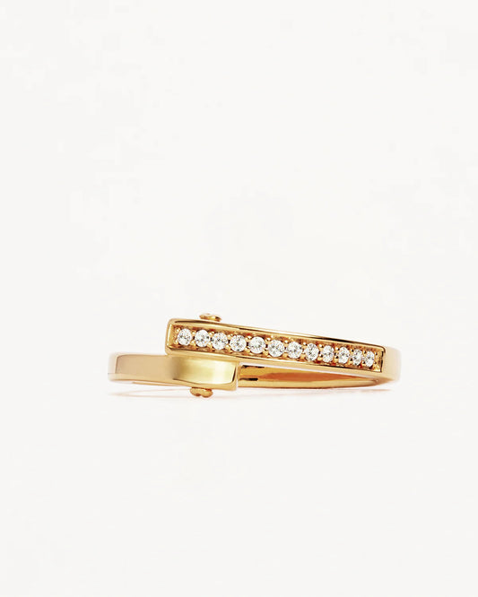 By Charlotte - Connection Ring - Gold