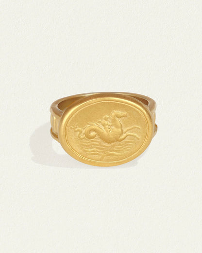 Temple of the Sun -Poseidon Ring - Gold