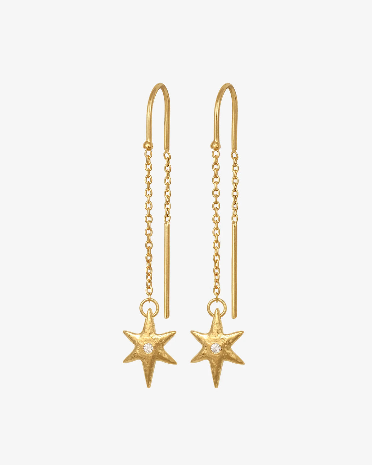 Temple Of The Sun - Electra Earrings - Gold
