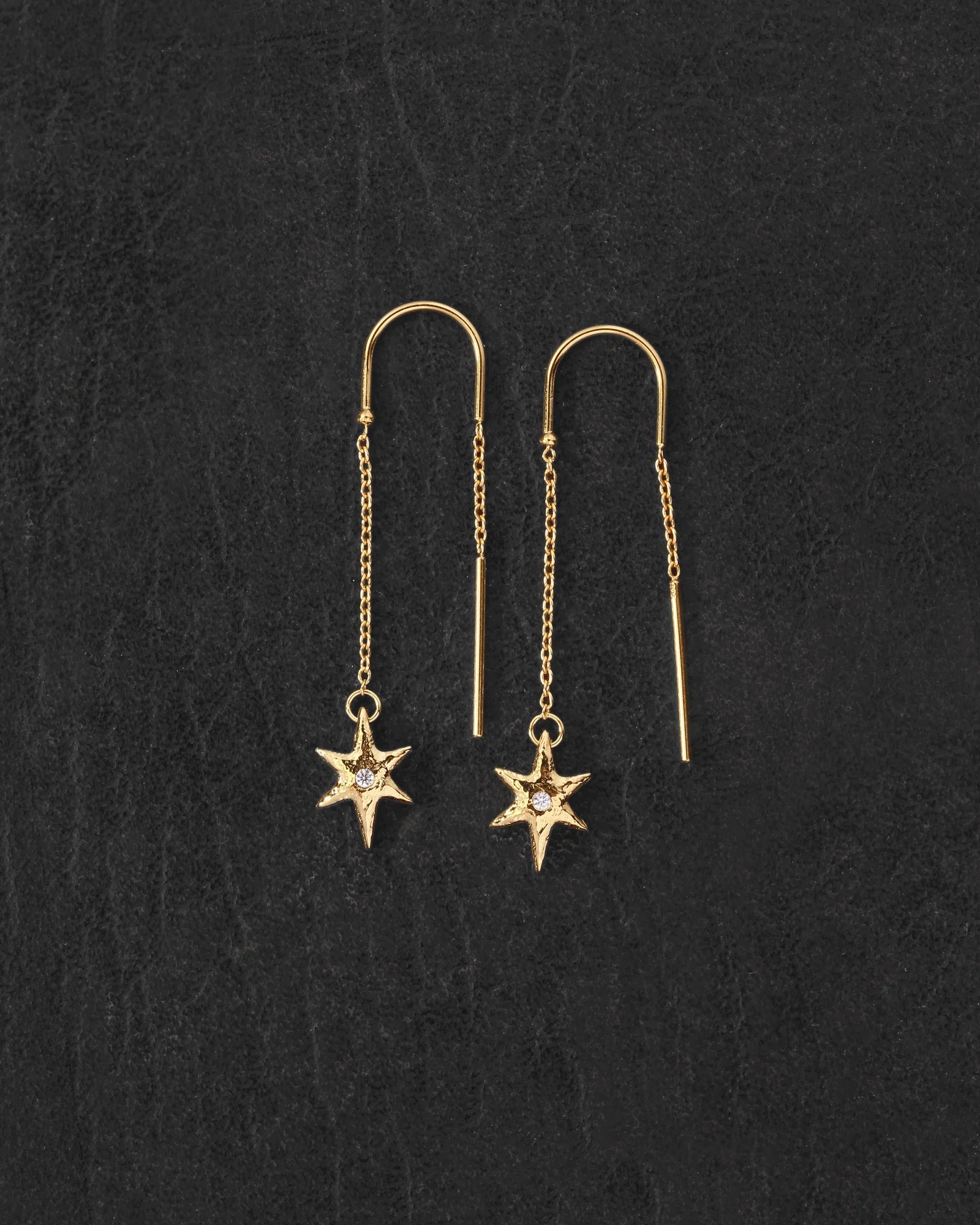 Temple Of The Sun - Electra Earrings - Gold