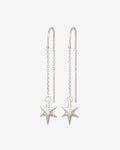 Temple Of The Sun - Electra Earrings - Silver