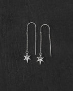 Temple Of The Sun - Electra Earrings - Silver