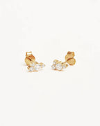By Charlotte - Mist Stud Earrings - Gold