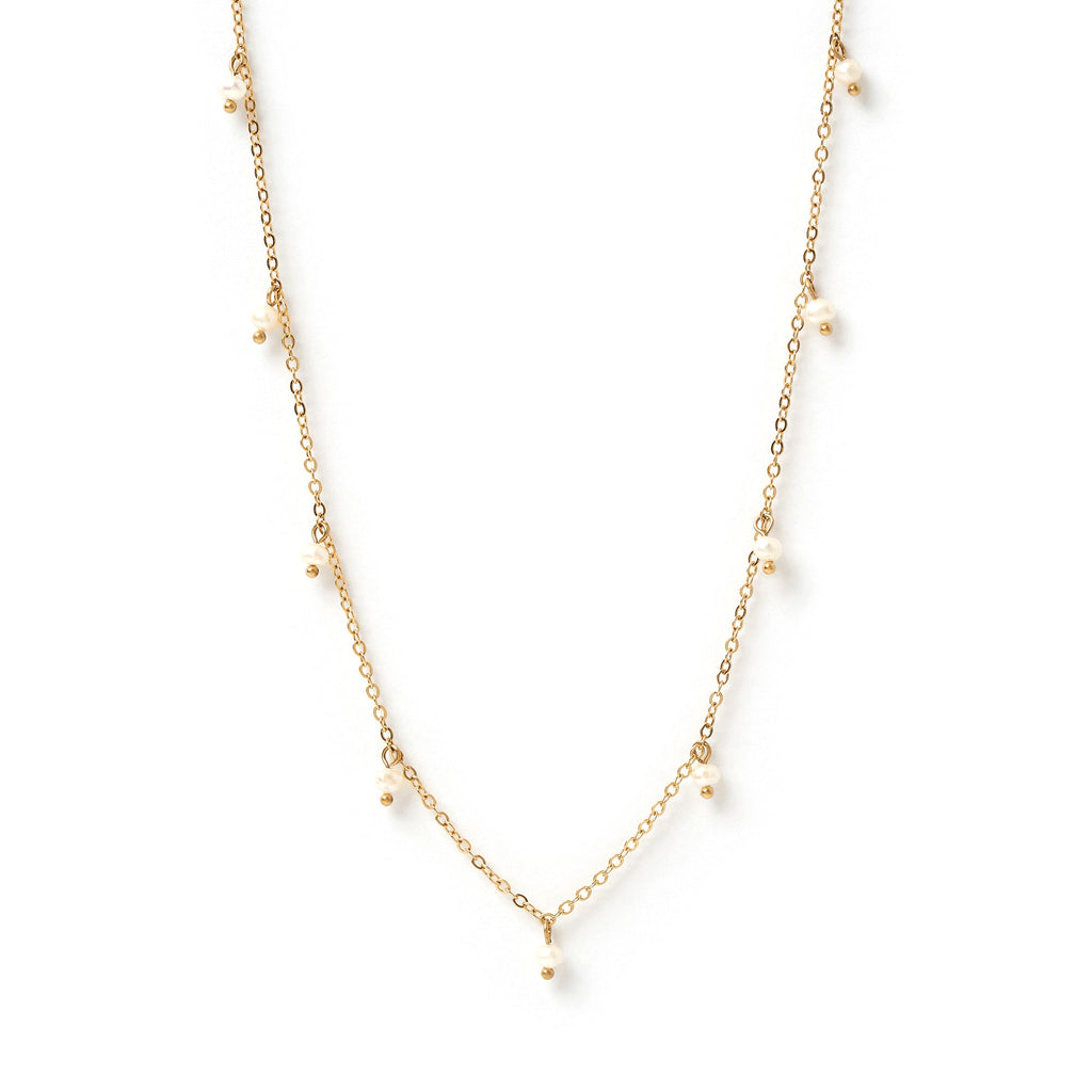 Arms Of Eve - Sofia Pearl Necklace - Gold