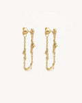 By Charlotte - Drift Chain Earrings