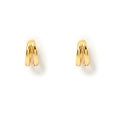 Arms Of Eve - Jean Huggie Earrings- Gold