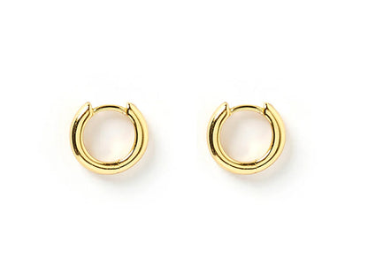 Arms Of Eve - Shia Huggie Earrings- Gold