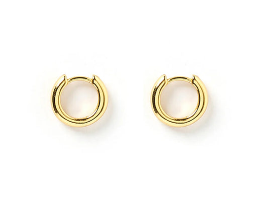 Arms Of Eve - Shia Huggie Earrings- Gold