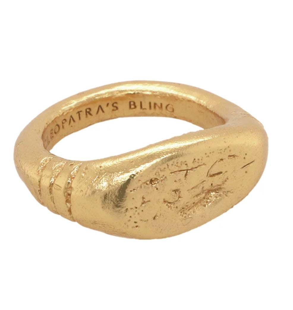 Cleopatra’s Bling - Hypatia Ring - Gold