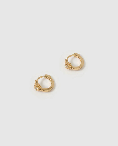 Arms Of Eve - Nova Huggie Earrings- Gold