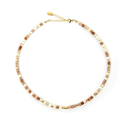 Arms Of Eve - Halle Gemstone Necklace - Emperor Stone