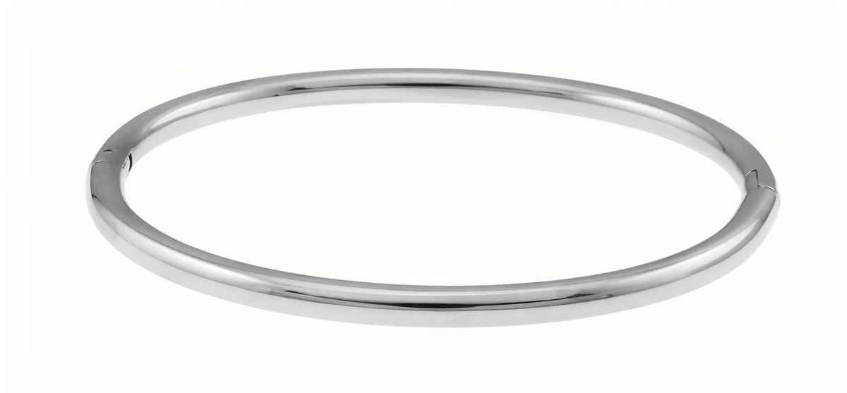 One Day In May - Carter Bangle - Silver