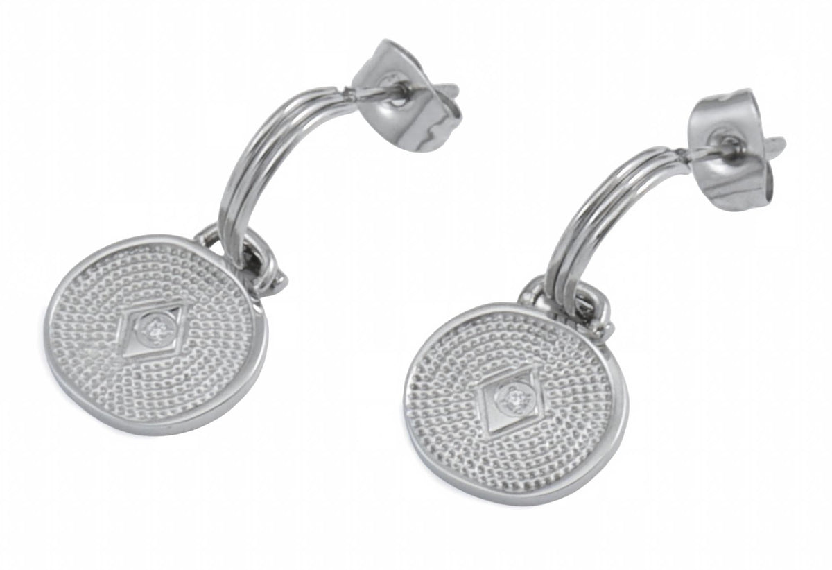 One Day In May - Aubrey Earrings - Silver