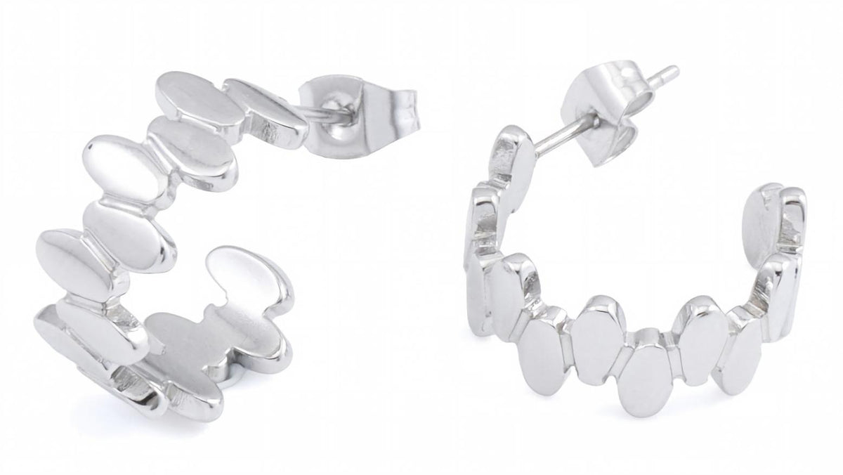One Day In May - Bobbi Earrings - Silver