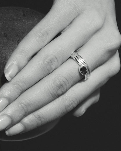 Temple of the Sun - Tana Ring - Silver