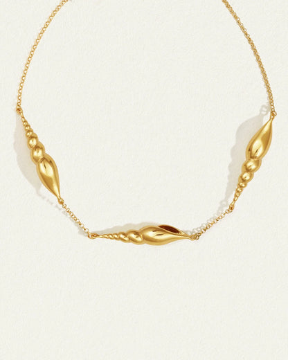 Temple Of The Sun - Spire Necklace - Gold