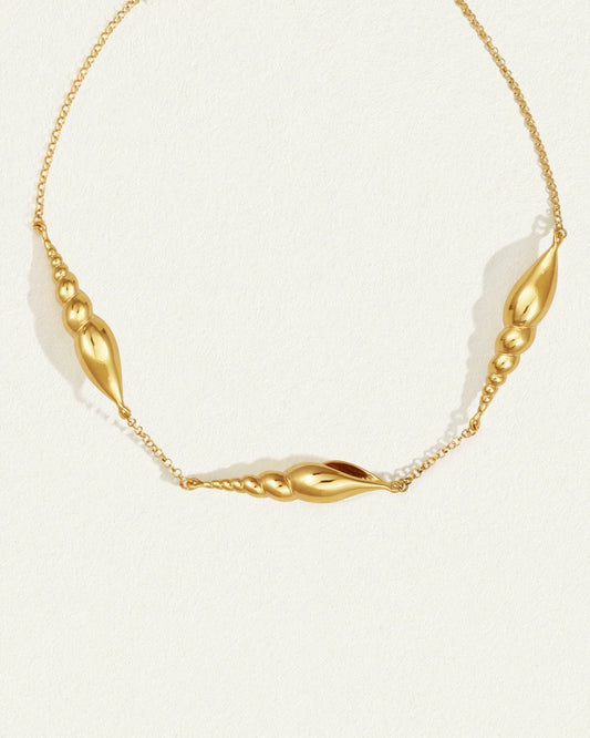 Temple Of The Sun - Spire Necklace - Gold