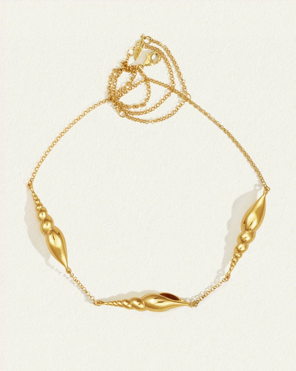Temple Of The Sun - Spire Necklace - Gold