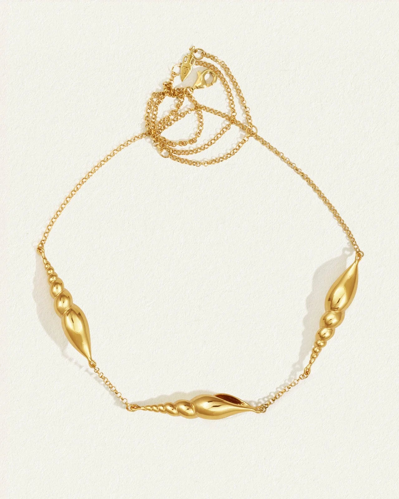 Temple Of The Sun - Spire Necklace - Gold