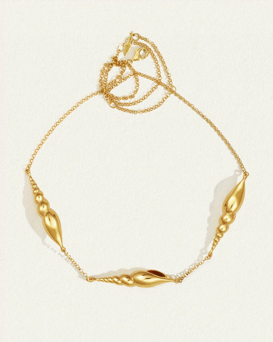 Temple Of The Sun - Spire Necklace - Gold