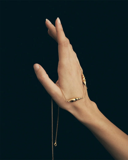 Temple Of The Sun - Spire Necklace - Gold