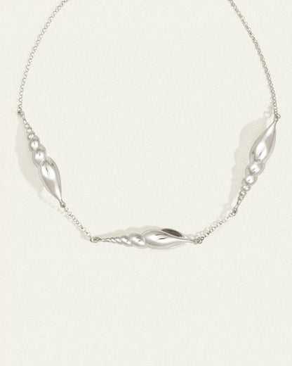 Temple Of The Sun - Spire Necklace - Silver