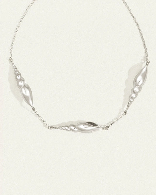 Temple Of The Sun - Spire Necklace - Silver