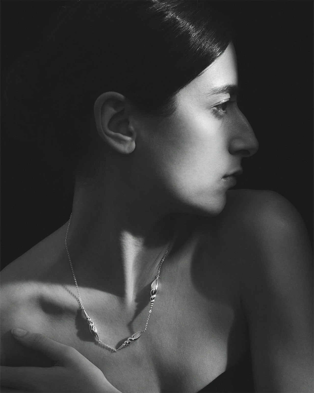 Temple Of The Sun - Spire Necklace - Silver