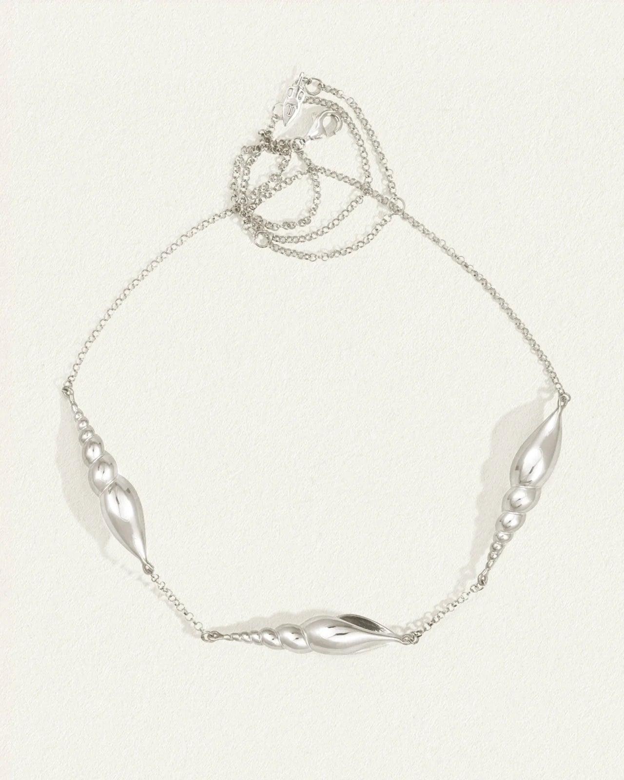 Temple Of The Sun - Spire Necklace - Silver